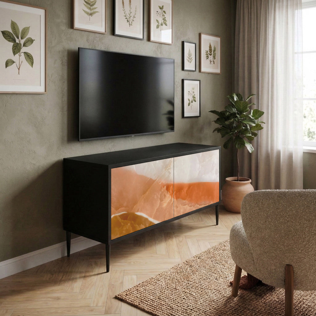 SANDHILLS SPLENDOUR Mueble de TV Compacto de 2 puertas