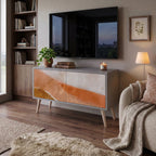 SANDHILLS SPLENDOUR Mueble de TV Compacto de 2 puertas