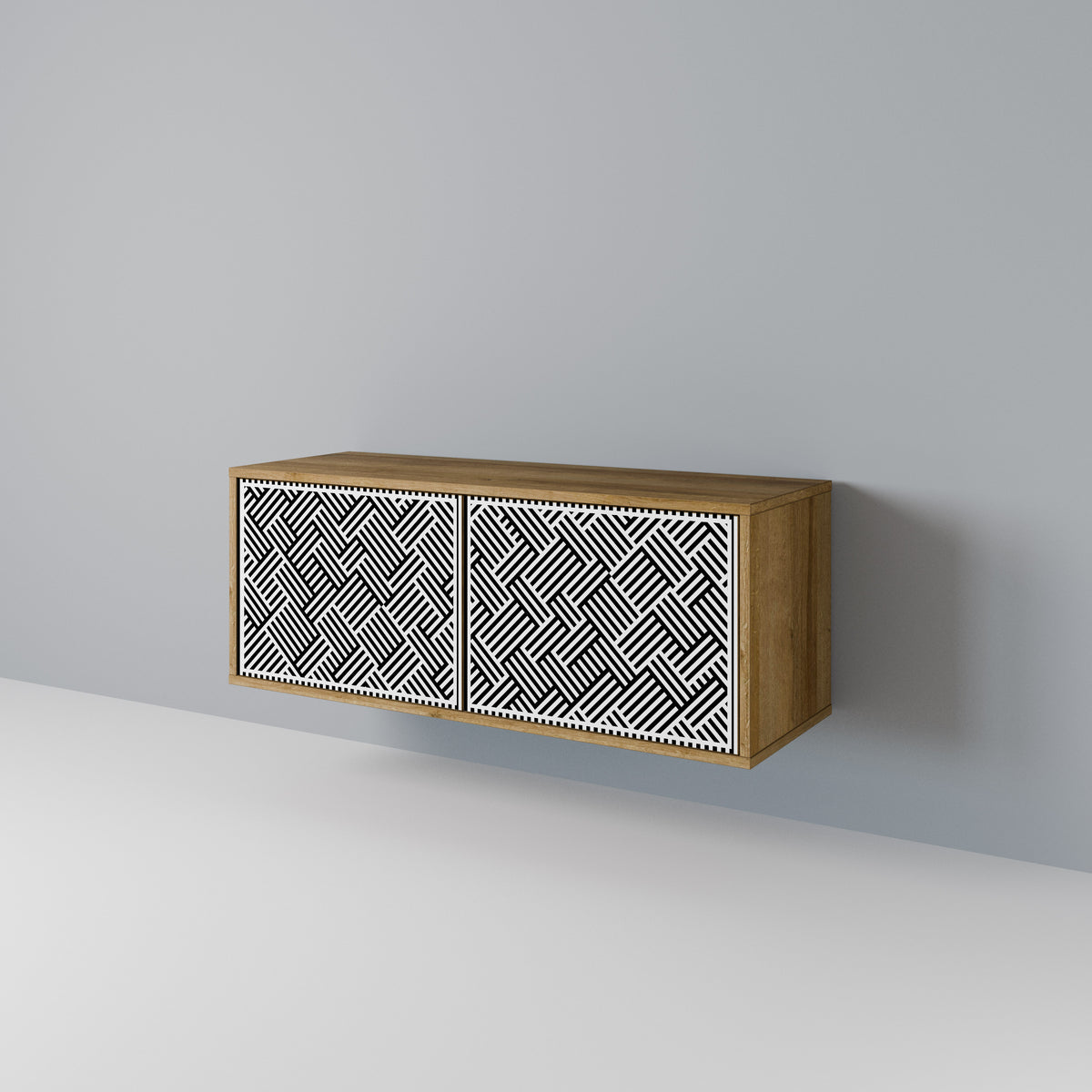 TEMPORARY SEQUENCE Mueble de TV Compacto de 2 puertas