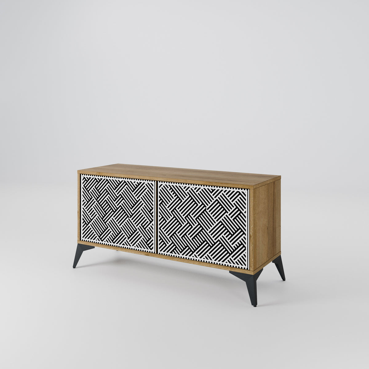 TEMPORARY SEQUENCE Mueble de TV Compacto de 2 puertas