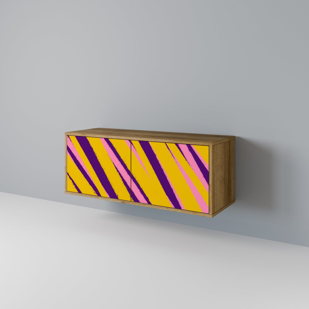 DREAMS COME TRUE Mueble de TV Compacto de 2 puertas