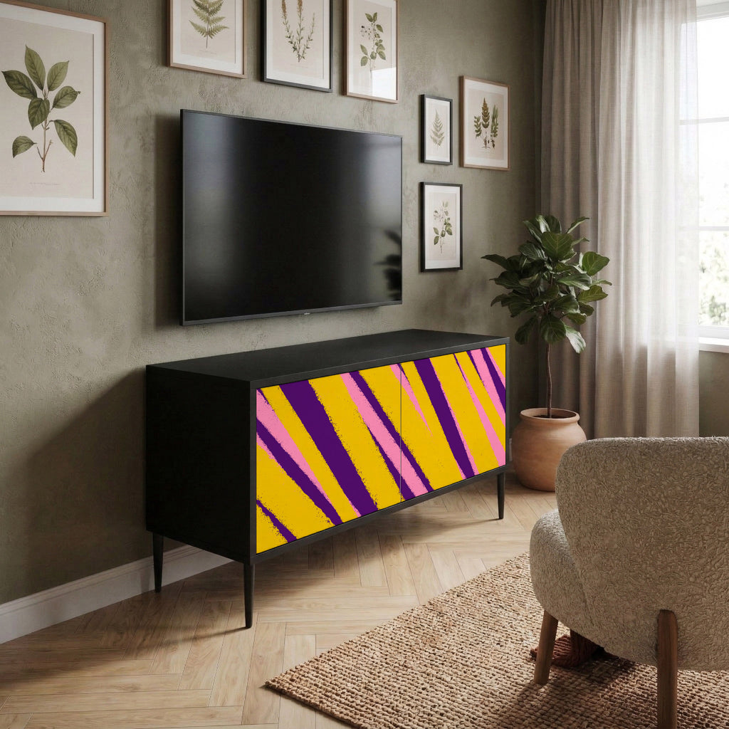 DREAMS COME TRUE Mueble de TV Compacto de 2 puertas