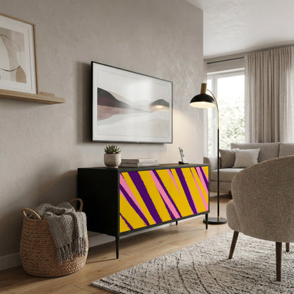 DREAMS COME TRUE Mueble de TV Compacto de 2 puertas