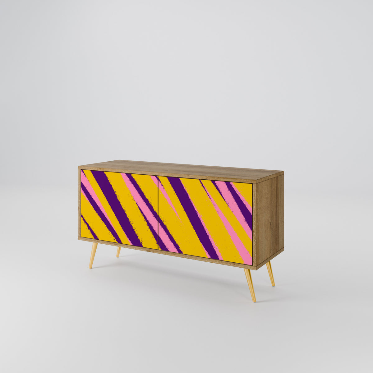 DREAMS COME TRUE Mueble de TV Compacto de 2 puertas