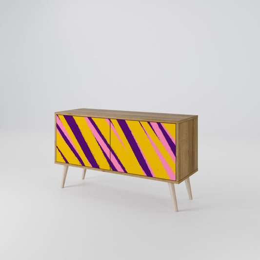 DREAMS COME TRUE Mueble de TV Compacto de 2 puertas