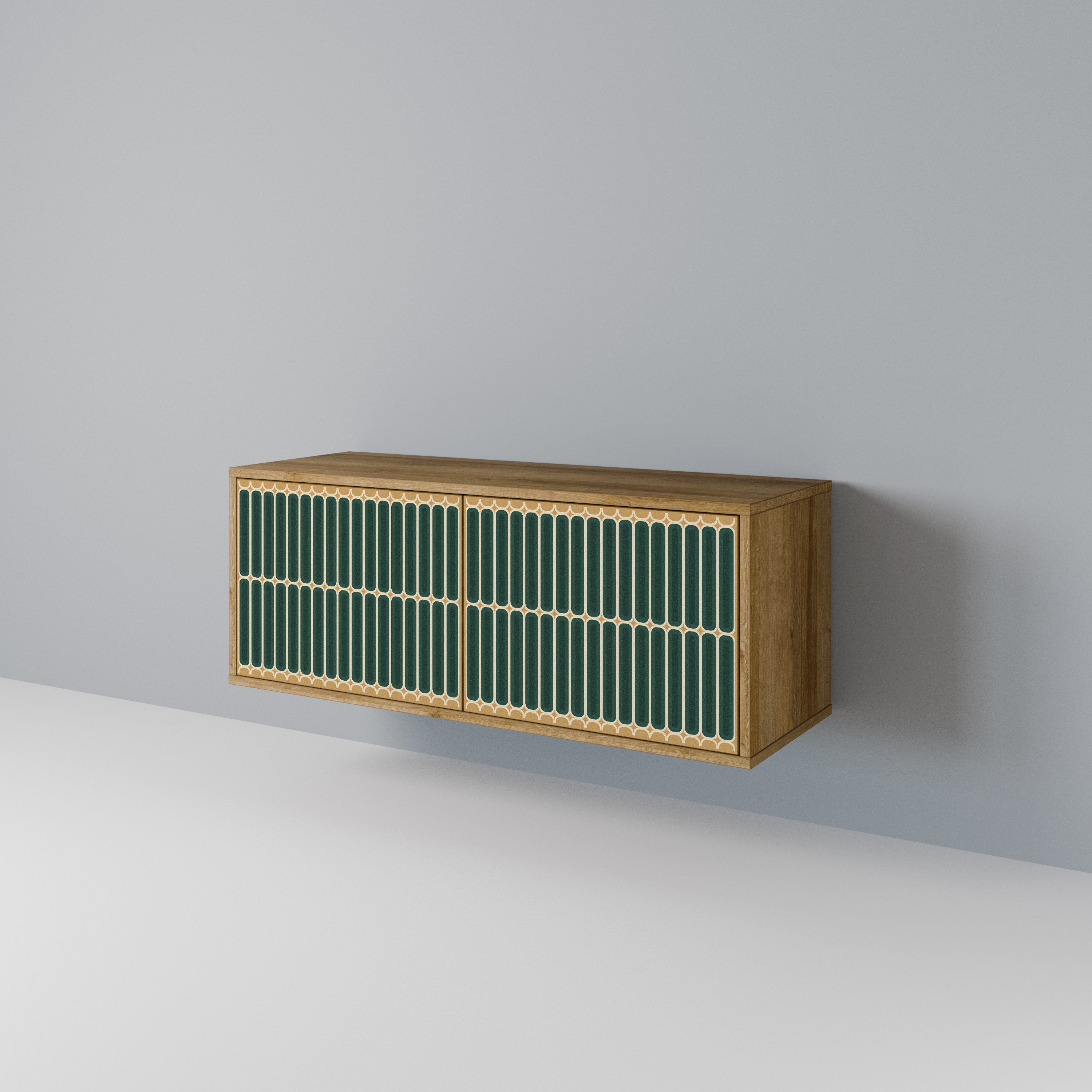 ILUSION GATE Compact 2-Door TV Cabinet