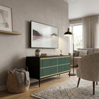 ILUSION GATE Mueble de TV Compacto de 2 puertas