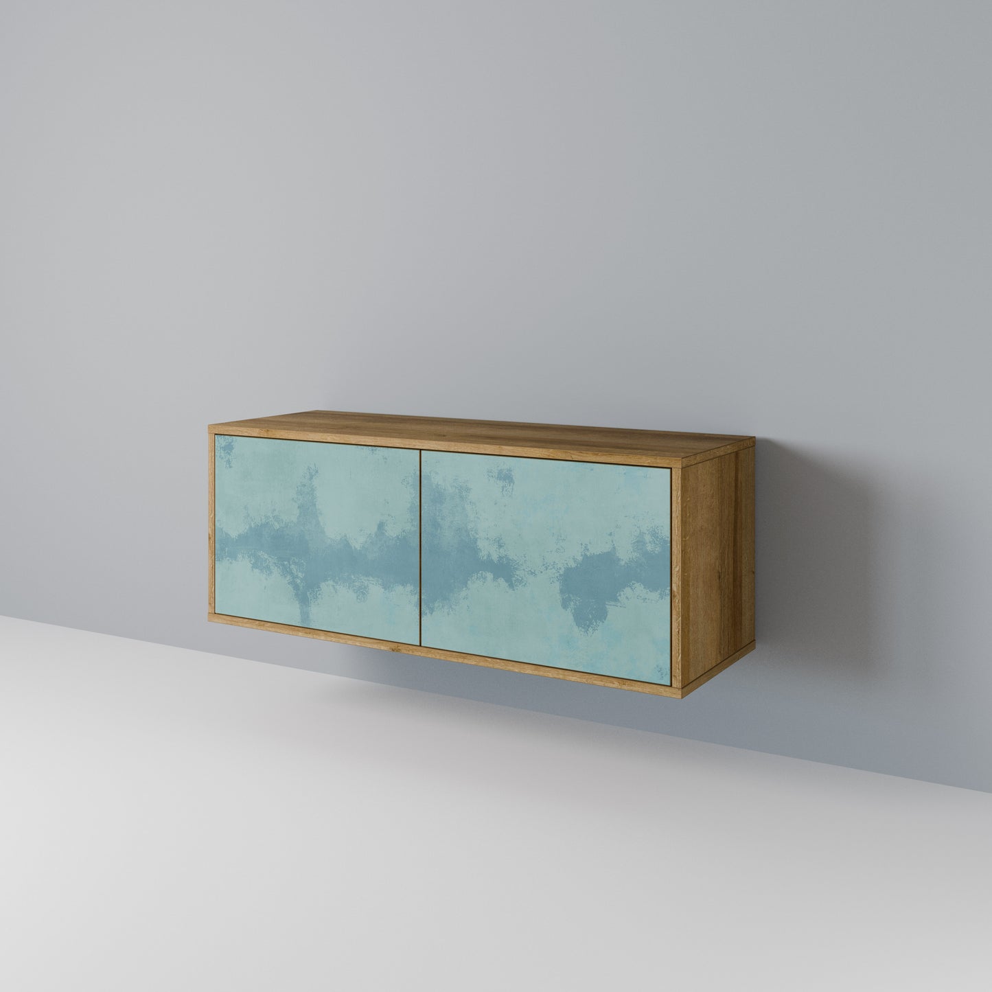 SKY WASH Compact 2-Door TV Cabinet