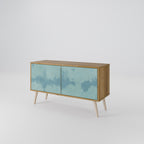 SKY WASH Compact 2-Door TV Cabinet