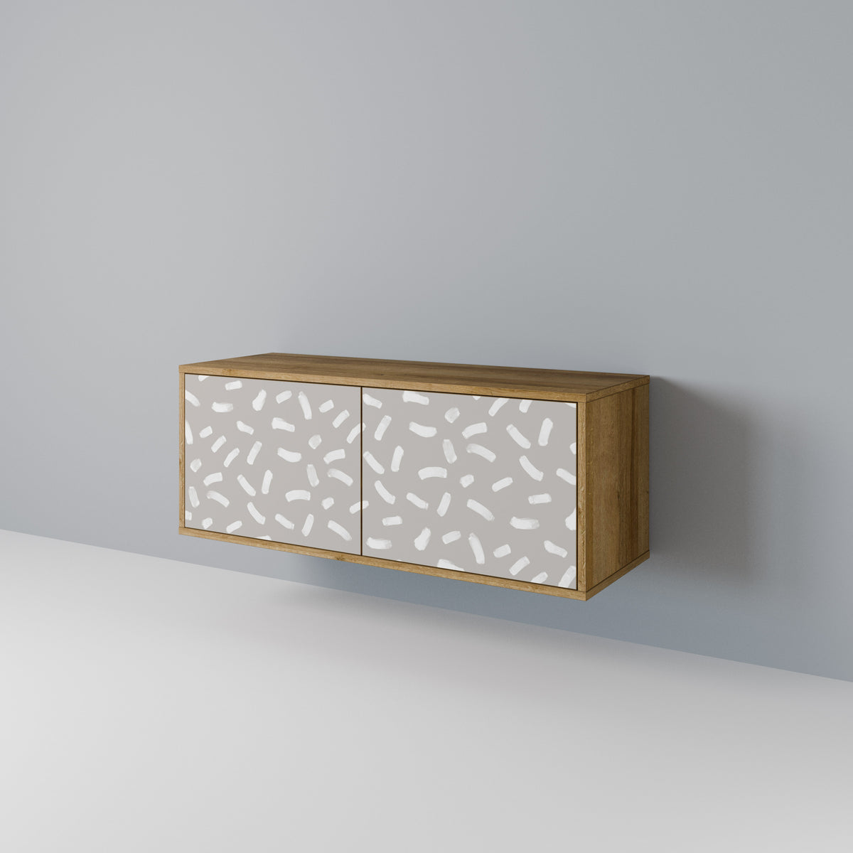 PASSING SECONDS Mueble de TV Compacto de 2 puertas