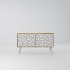 PASSING SECONDS Mueble de TV Compacto de 2 puertas