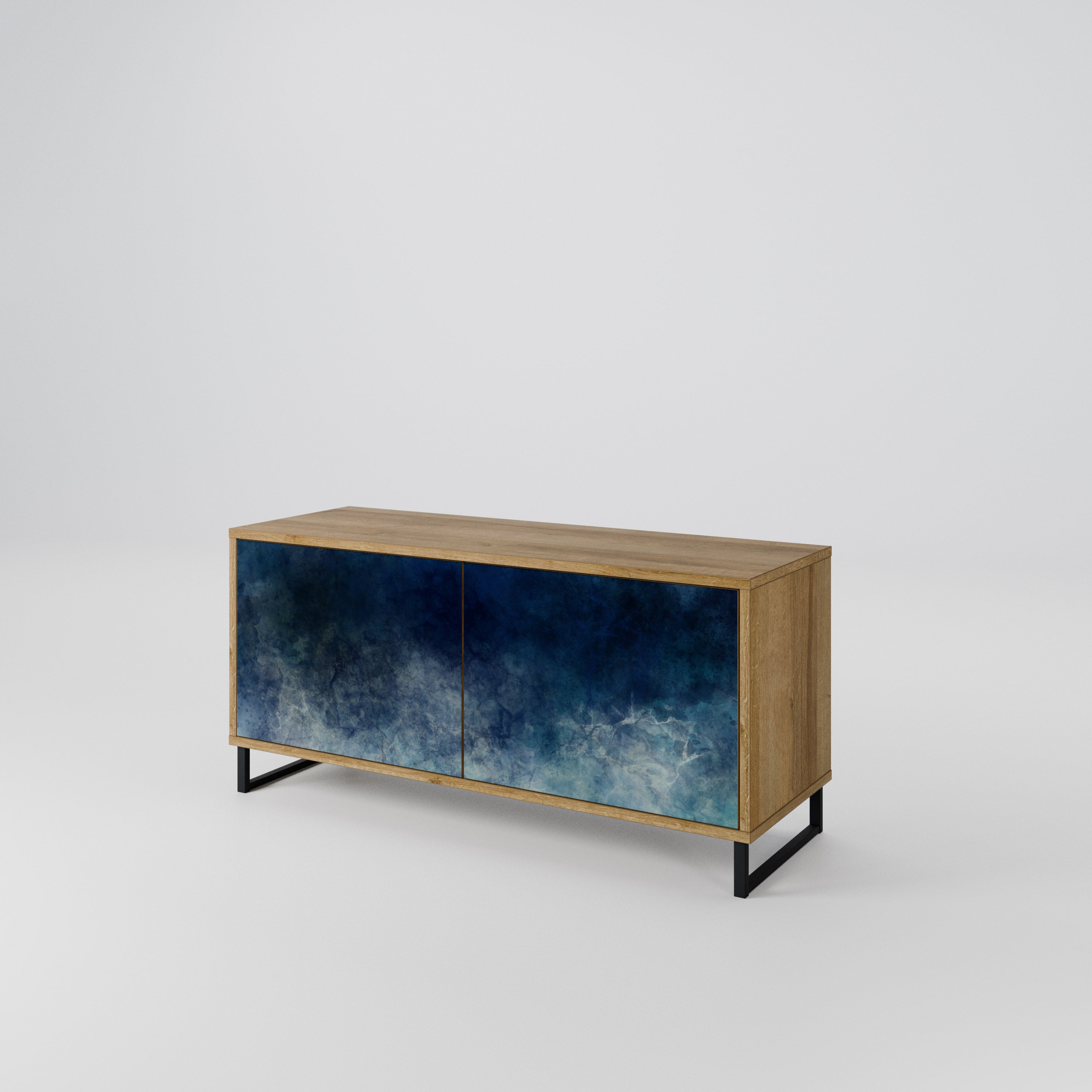 CELESTIAL FALL Mueble de TV Compacto de 2 puertas