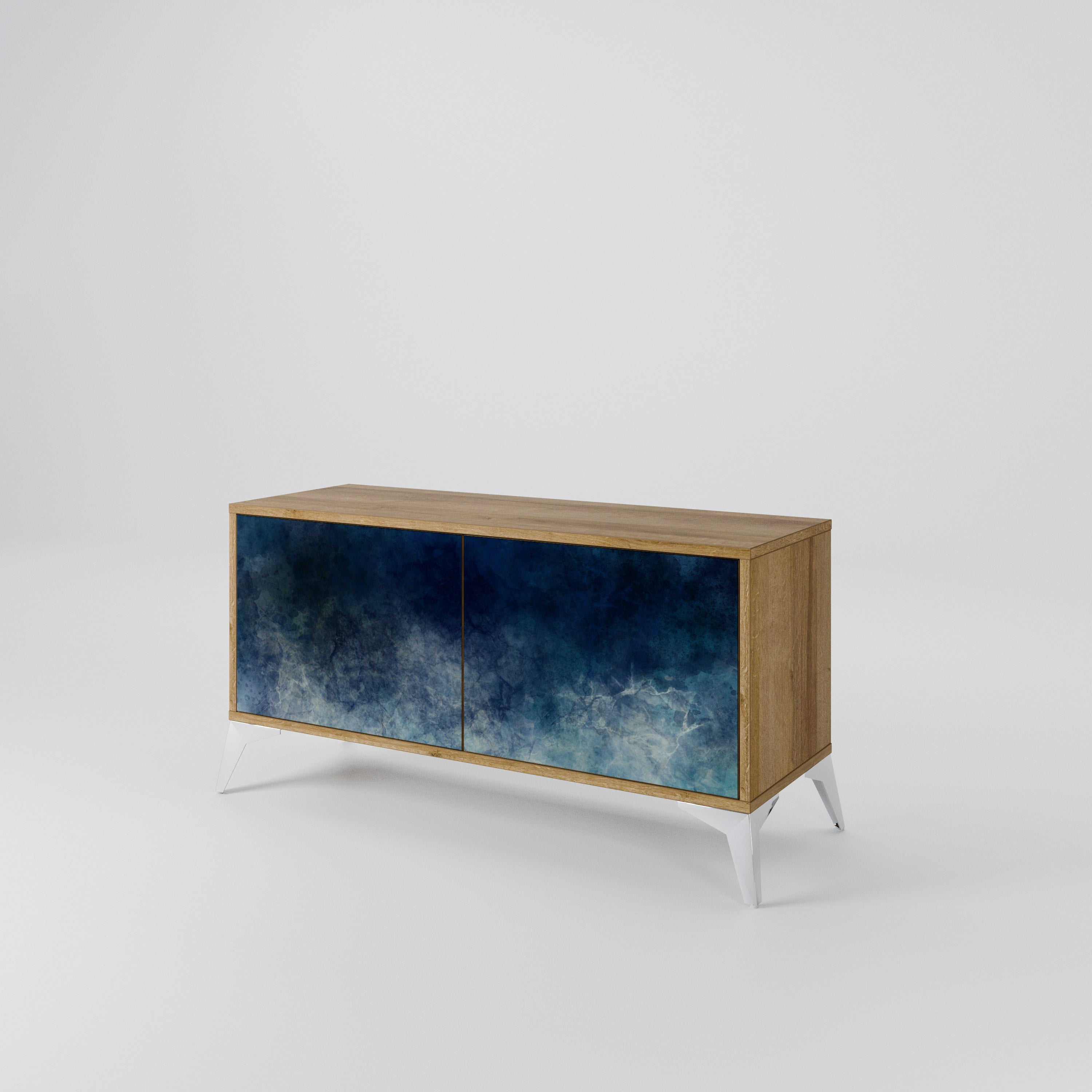 CELESTIAL FALL Mueble de TV Compacto de 2 puertas