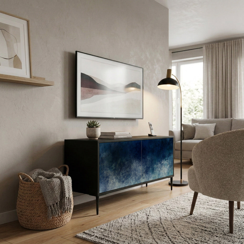 CELESTIAL FALL Mueble de TV Compacto de 2 puertas