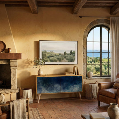 CELESTIAL FALL Compact 2-Door TV Cabinet