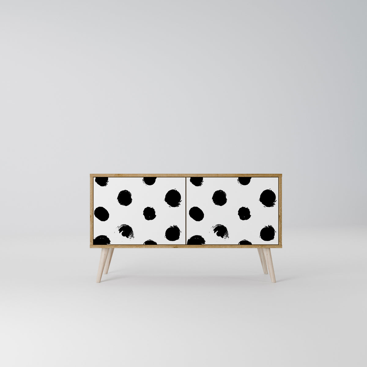 SLIPPING MINUTES Mueble de TV Compacto de 2 puertas