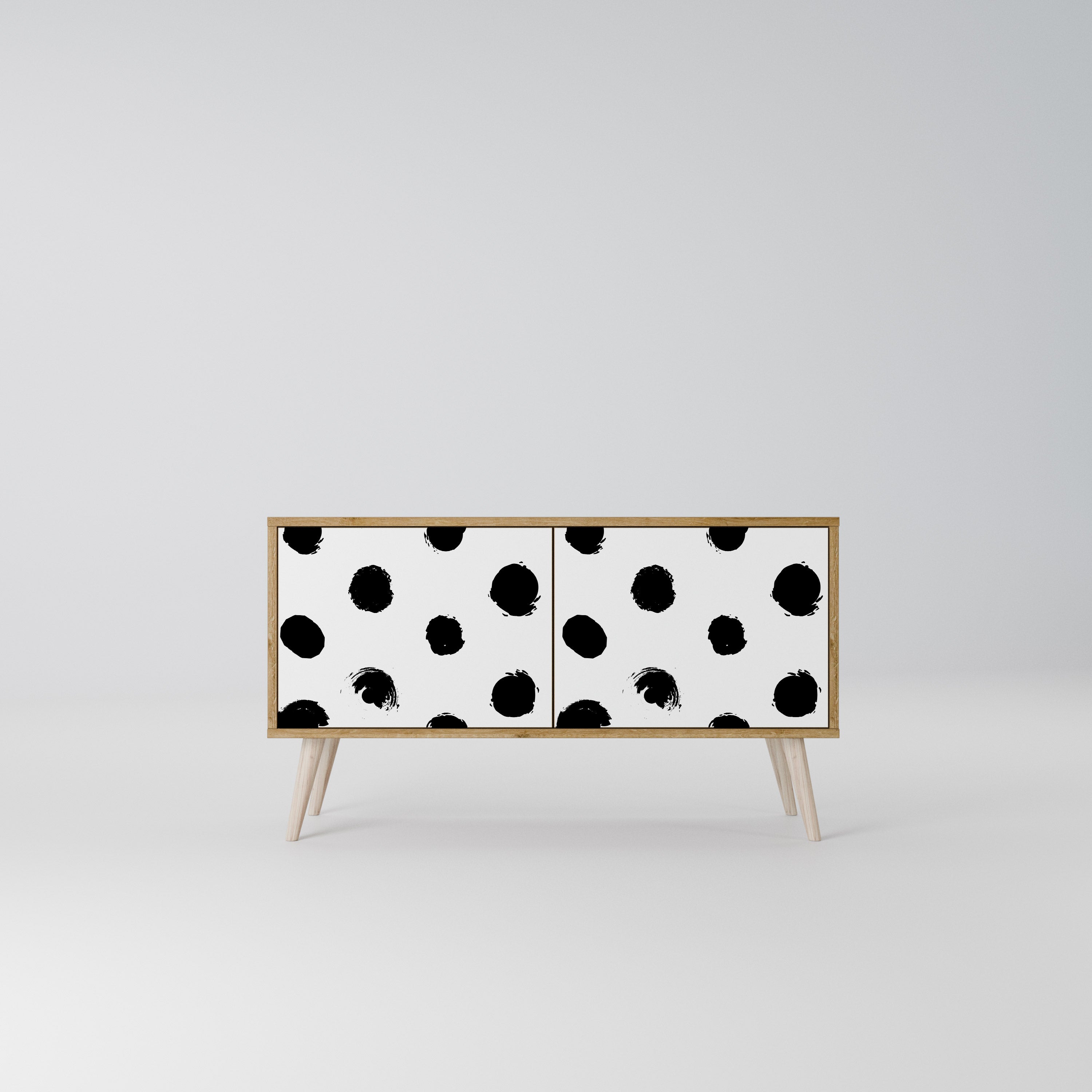 SLIPPING MINUTES Mueble de TV Compacto de 2 puertas