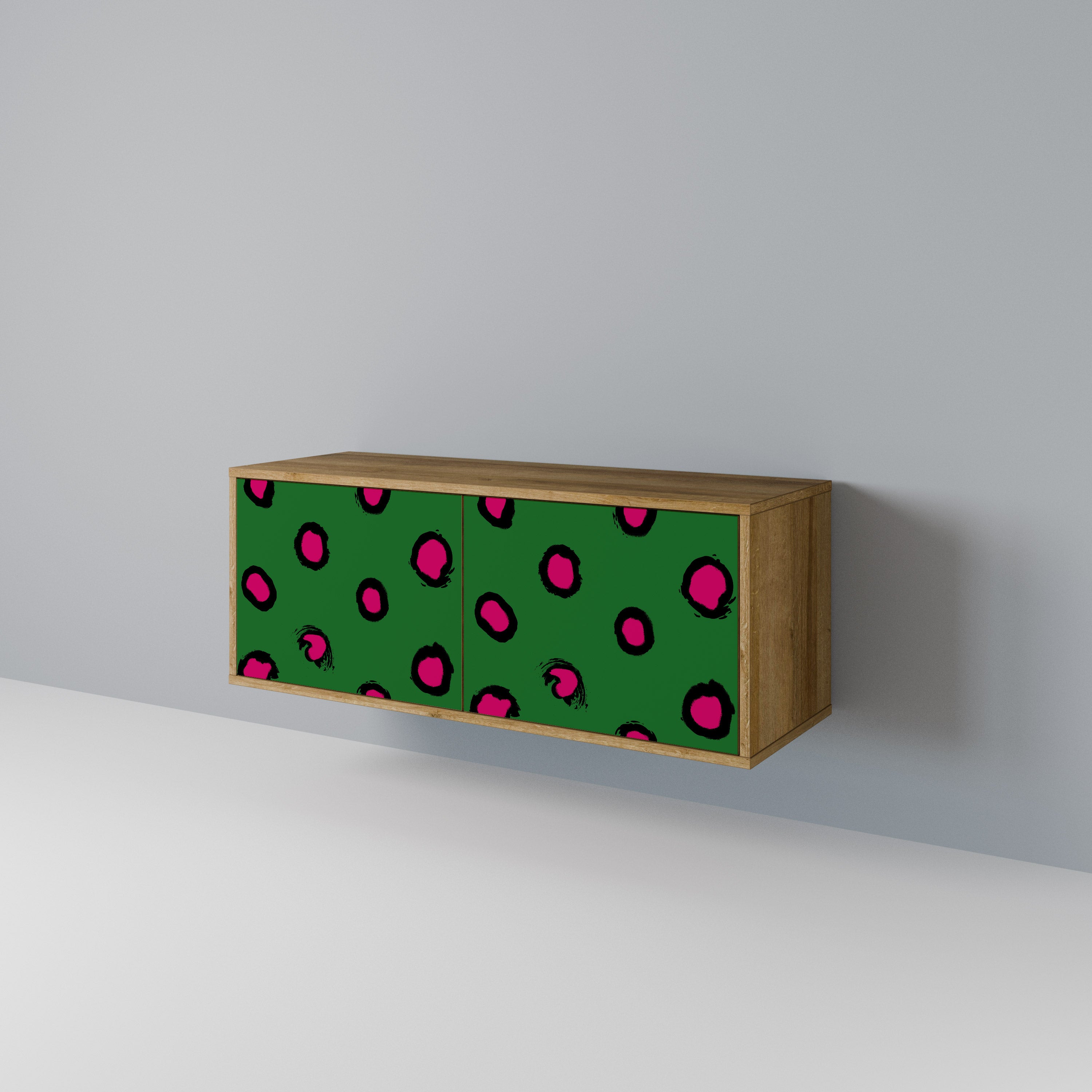 FUNKY SPOTS Mueble de TV Compacto de 2 puertas