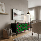 FUNKY SPOTS Mueble de TV Compacto de 2 puertas