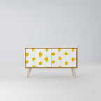 RADIANT REVERIE Mueble de TV Compacto de 2 puertas