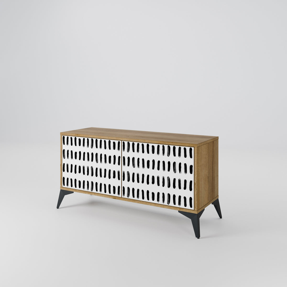 NIGHTY MELODIES Mueble de TV Compacto de 2 puertas