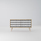 NIGHTY MELODIES Mueble de TV Compacto de 2 puertas