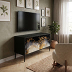 MARBLE OF TOMMORROW Mueble de TV Compacto de 2 puertas