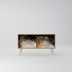 MARBLE OF TOMMORROW Mueble de TV Compacto de 2 puertas