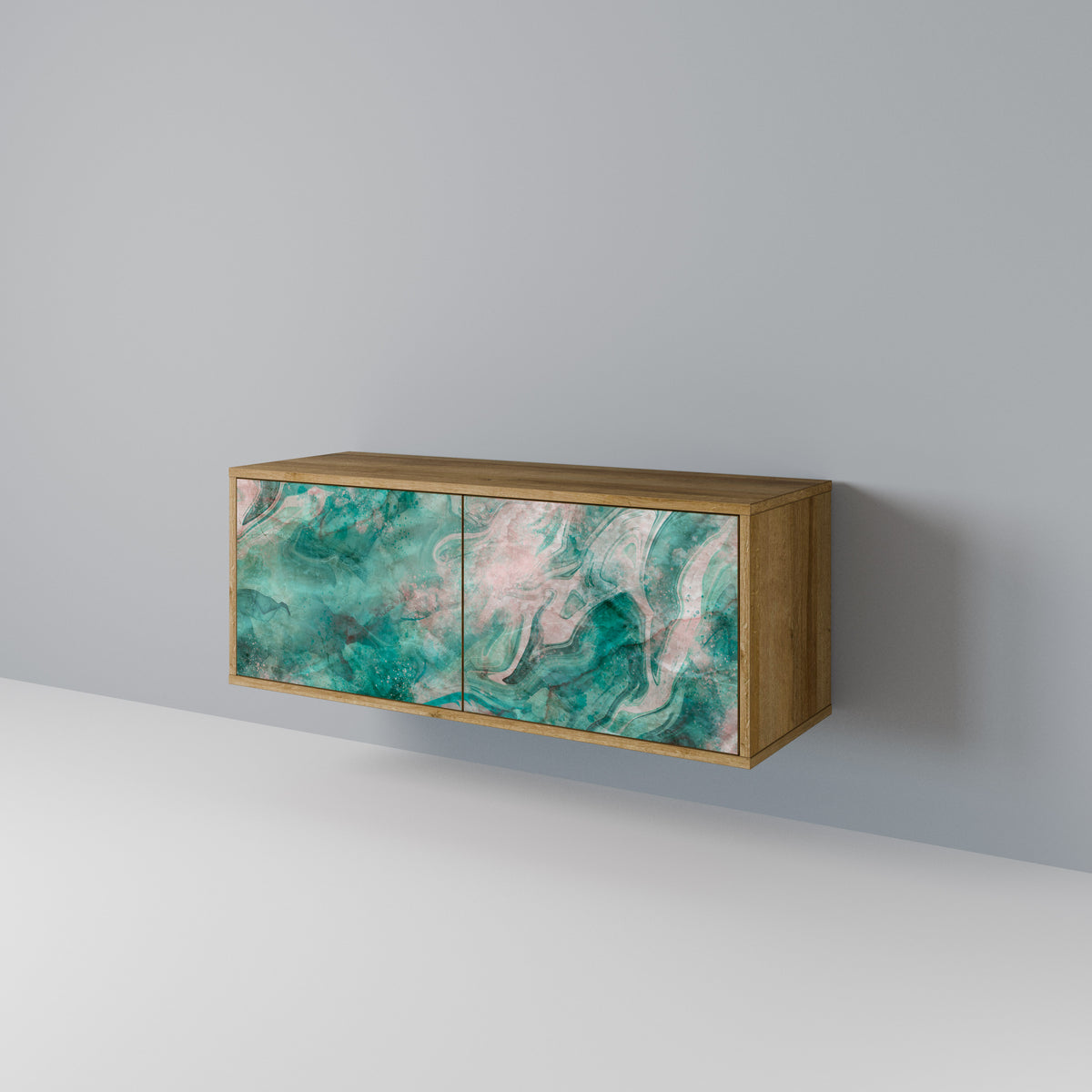 ABSTRACT ALCHEMY Mueble de TV Compacto de 2 puertas