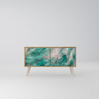 ABSTRACT ALCHEMY Mueble de TV Compacto de 2 puertas