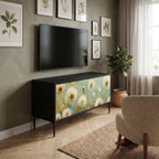 DREAMY MEADOW Mueble de TV Compacto de 2 puertas