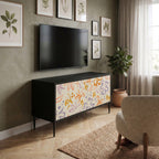 SPRING WHIMSY Mueble de TV Compacto de 2 puertas
