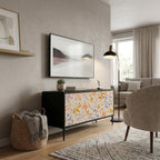 SPRING WHIMSY Mueble de TV Compacto de 2 puertas