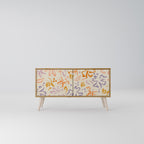 SPRING WHIMSY Mueble de TV Compacto de 2 puertas