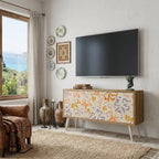 SPRING WHIMSY Mueble de TV Compacto de 2 puertas