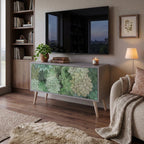 SUCCULENT CLUSTER Mueble de TV Compacto de 2 puertas