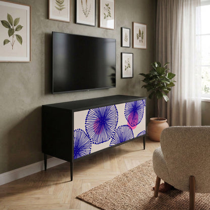 MAGIC NATURE Mueble de TV Compacto de 2 puertas