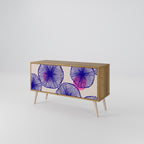 MAGIC NATURE Mueble de TV Compacto de 2 puertas