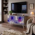 MAGIC NATURE Mueble de TV Compacto de 2 puertas