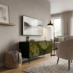 TROPICAL BEAUTY Mueble de TV Compacto de 2 puertas