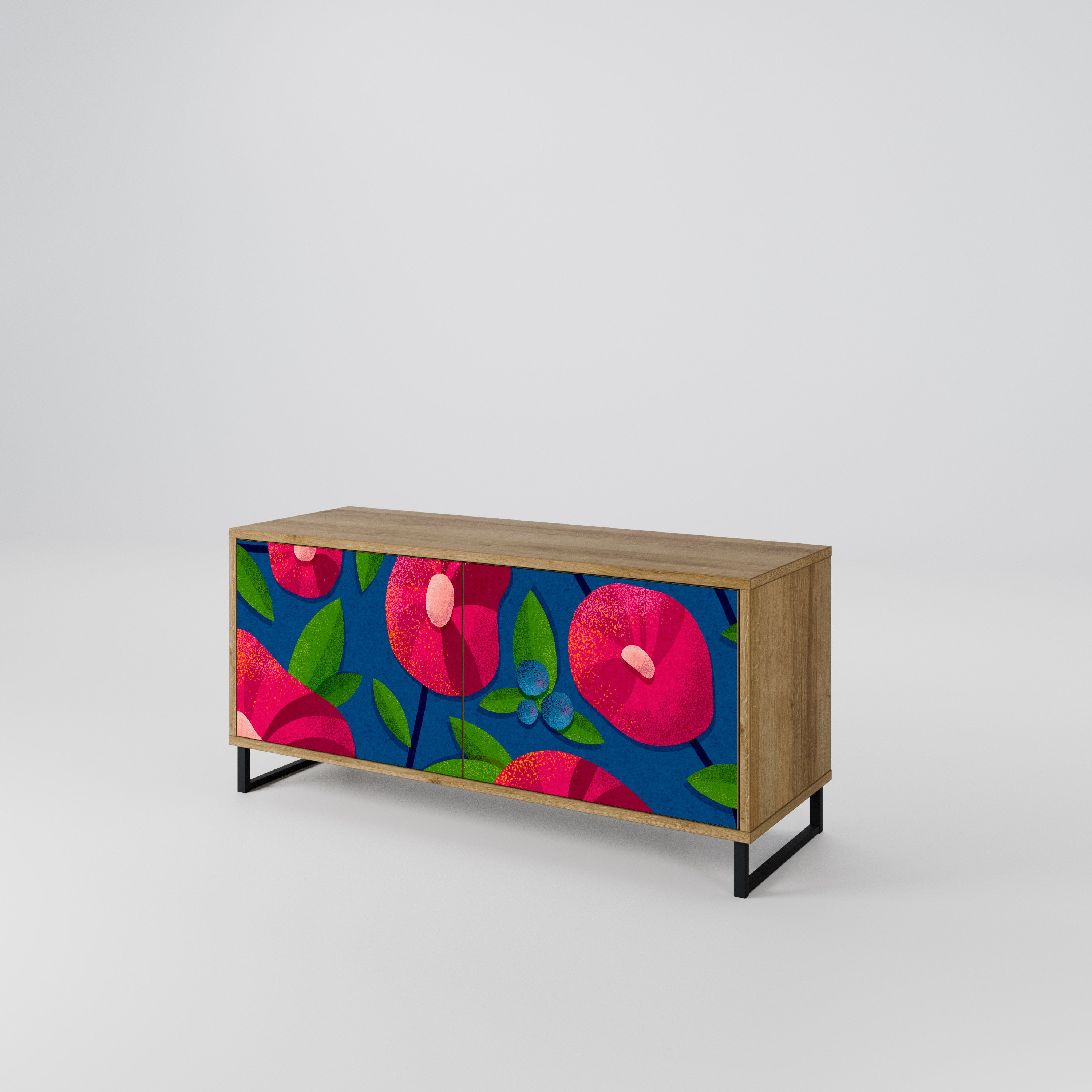 SPRING THOUGHTS Mueble de TV Compacto de 2 puertas