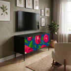 SPRING THOUGHTS Mueble de TV Compacto de 2 puertas