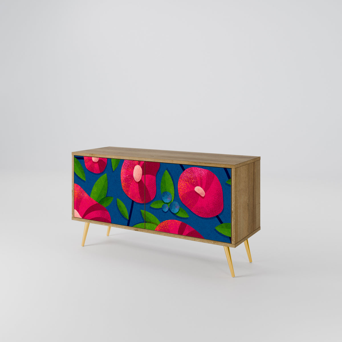 SPRING THOUGHTS Mueble de TV Compacto de 2 puertas