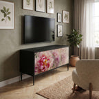 PEONY WHISPER Mueble de TV Compacto de 2 puertas