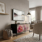 PEONY WHISPER Mueble de TV Compacto de 2 puertas