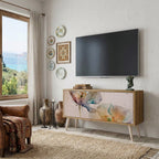 SOFTEN POPPY Mueble de TV Compacto de 2 puertas
