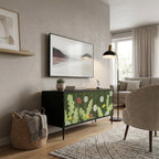 DANDELION AMUSE Mueble de TV Compacto de 2 puertas