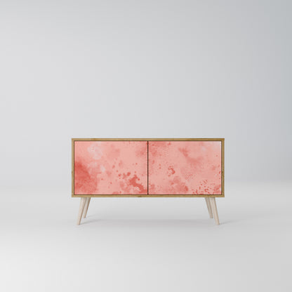CRANE DANCE Mueble de TV Compacto de 2 puertas