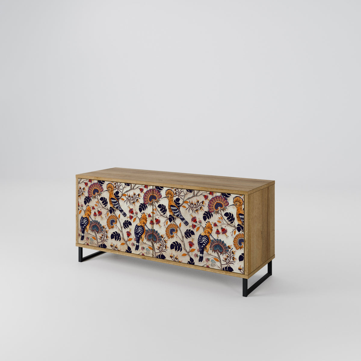 EMINENT HOOPOE Mueble de TV Compacto de 2 puertas