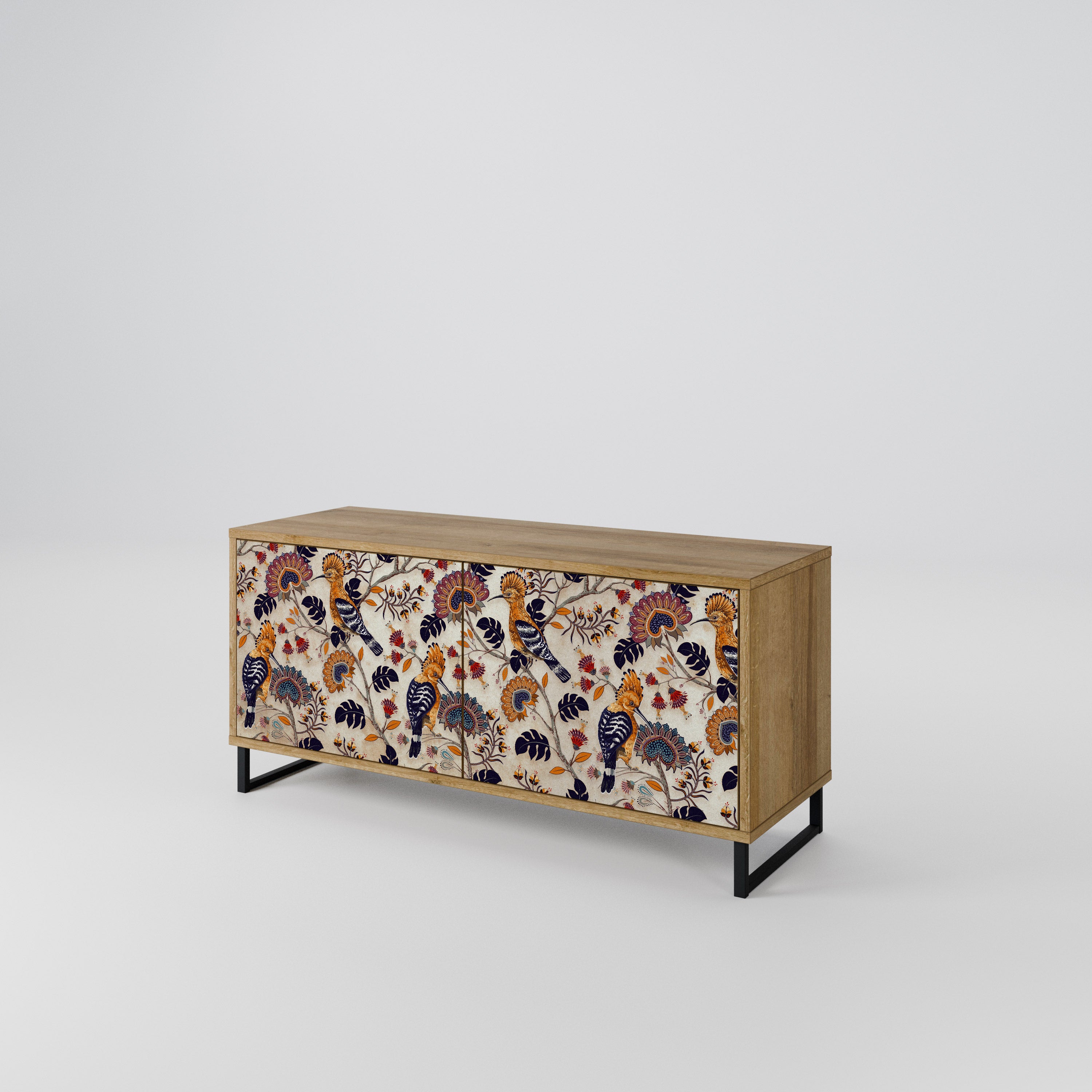 EMINENT HOOPOE Mueble de TV Compacto de 2 puertas